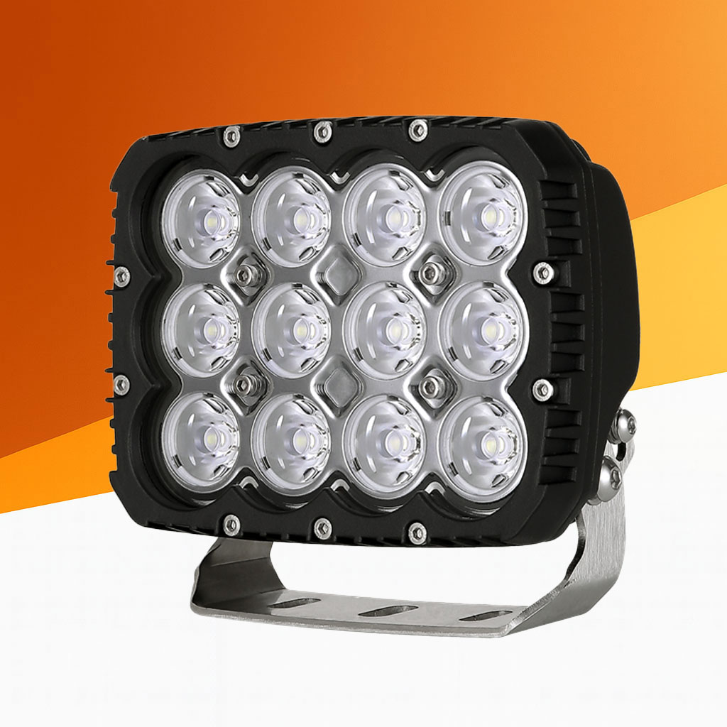 5x7 Inch 120W LED Work Light – 12,000 Lumen Flood Lamp